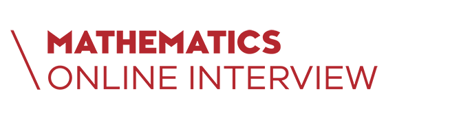 Mathematics Online Interview 