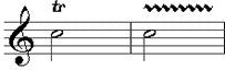 A music notation