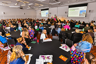 A conference of home economics teachers