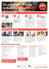 VCE VET Applied Fashion and Technology Career Pathway Poster 